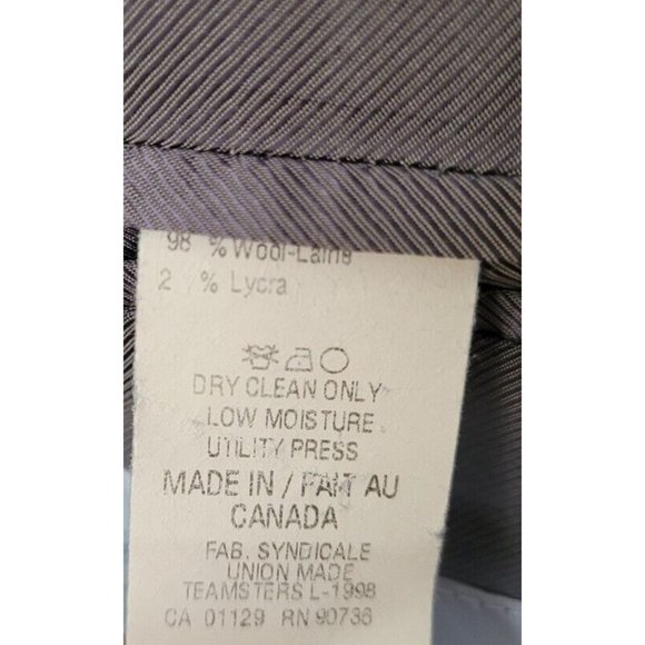 CALVIN KLEIN 38R MEN'S SPORT COAT GRAY WOOL BLEND TWO-BUTTON TWO-VENTS B524 - Picture 11 of 13